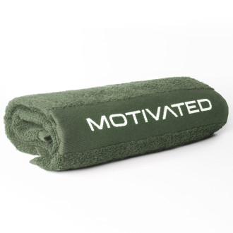 MOTIVATED - Uterák do posilňovne 387 (army zelená)