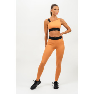 NEBBIA - Legíny s vysokým pásom ELITE 465 (orange)