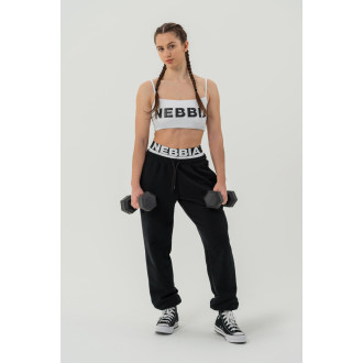 NEBBIA - Športové tepláky MUSCLE MOMMY 623 (black)