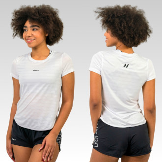 NEBBIA - Tričko na cvičenie dámske 438 (white)