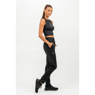 NEBBIA - Slim fit legíny s vreckami SLEEK 482 (black)