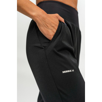 NEBBIA - Slim fit legíny s vreckami SLEEK 482 (black)