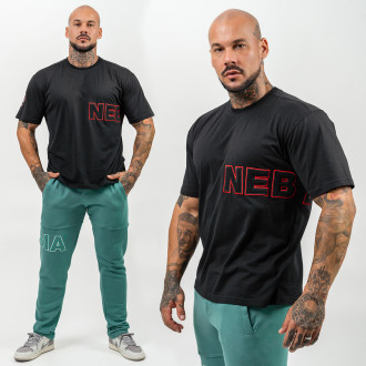 NEBBIA - Tričko s krátkym rukávom DEDICATION 709 (black)
