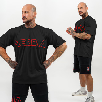 NEBBIA - Tričko s krátkym rukávom LEGACY 711 (black)