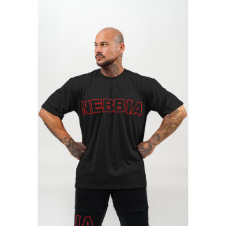 NEBBIA - Tričko s krátkym rukávom LEGACY 711 (black)
