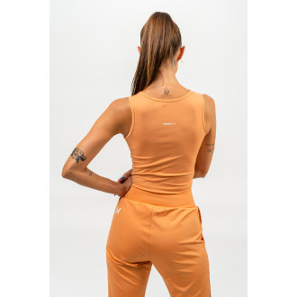 NEBBIA - Crop top tielko CONFIDENCE 476 (orange)