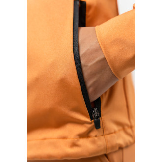 NEBBIA - Mikina na zips s odleskom SLEEK 481 (orange)