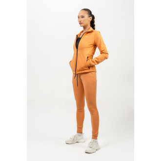 NEBBIA - Mikina na zips s odleskom SLEEK 481 (orange)