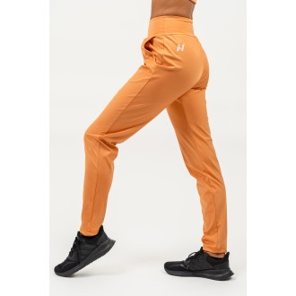 NEBBIA - Slim fit legíny s vreckami SLEEK 482 (orange)