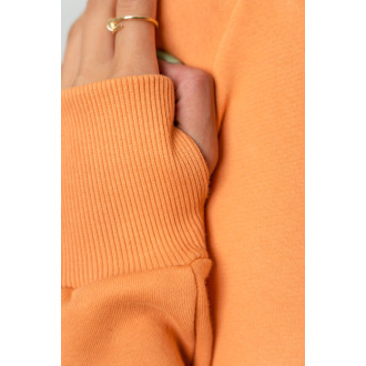 NEBBIA - Crop mikina GYM SPIRIT 483 (orange)