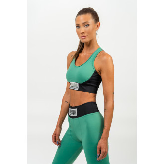 NEBBIA - Vystužená športová podprsenka SIGNATURE 472 (green)