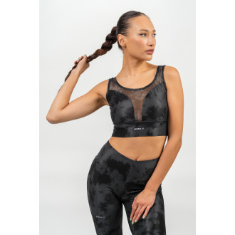NEBBIA - Športová podprsenka so sieťkou IMPACT 478 (black)