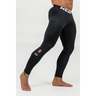 NEBBIA - Fitness legíny s vreckom DISCIPLINE 708 (black)
