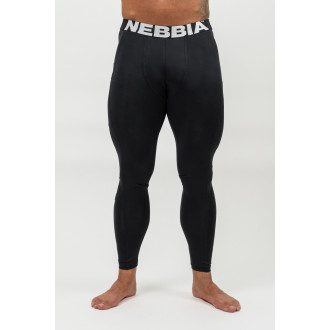 NEBBIA - Fitness legíny s vreckom DISCIPLINE 708 (black)