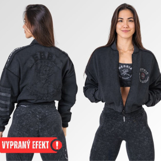 NEBBIA - Obojstranná dámska bombera Mr.Olympia 784 (black)