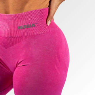 NEBBIA - Bezšvové legíny s vysokým pásom  MAXIMUM PUSH-UP 302 (pink)