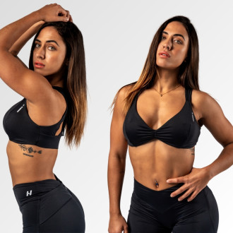 NEBBIA - Športová podprsenka STRONG BEAUTY 424 (black)