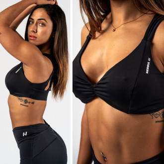 NEBBIA - Športová podprsenka STRONG BEAUTY 424 (black)