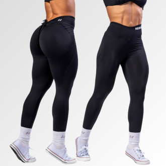 NEBBIA - Tvarujúce legíny so šnurovaním OWN YOUR POWER 426 (black)