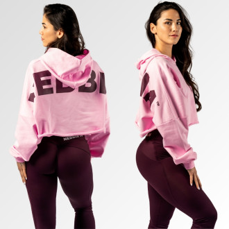 NEBBIA  - Oversized mikina s kapucňou OWN YOUR POWER 433 (pink)