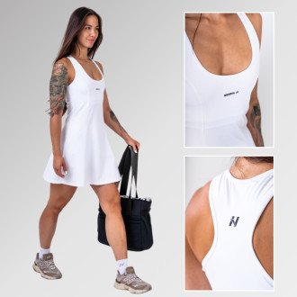 NEBBIA  - Dámske športové šaty a šortky 398 (white)
