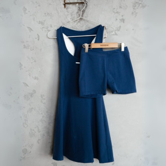 NEBBIA  - Dámske športové šaty a šortky 398 (dark blue)