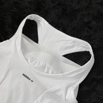 NEBBIA  - Dámske športové šaty a šortky 398 (white)
