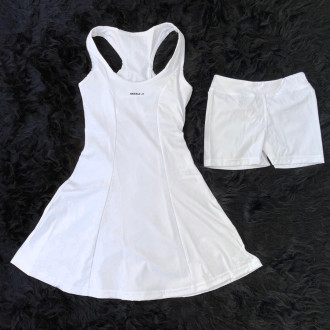 NEBBIA  - Dámske športové šaty a šortky 398 (white)