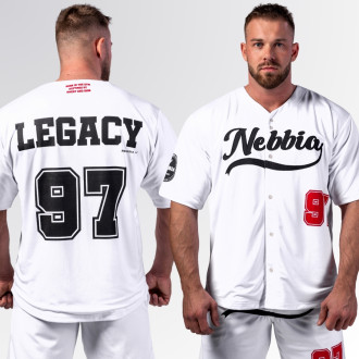 NEBBIA - Košeľa LIFT THE GAME 375 (white)