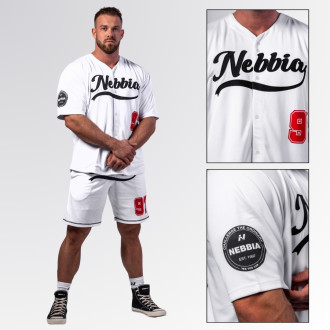 NEBBIA - Košeľa LIFT THE GAME 375 (white)