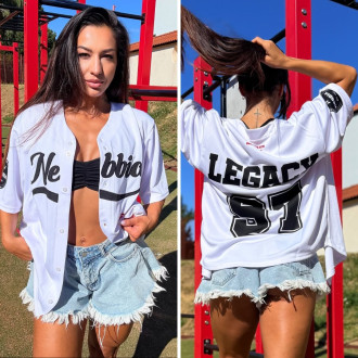 NEBBIA - Košeľa LIFT THE GAME 375 (white)