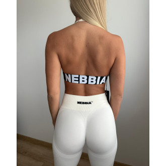 NEBBIA - Bezšvová športová podprsenka FLOW SEAMLESS 495 (cream)