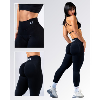 NEBBIA - High-waist push-up legíny POWER 888 (black)