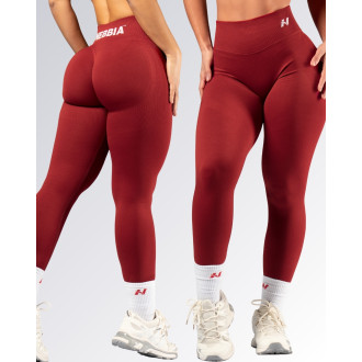 NEBBIA - High-waist push-up legíny POWER 888 (red)