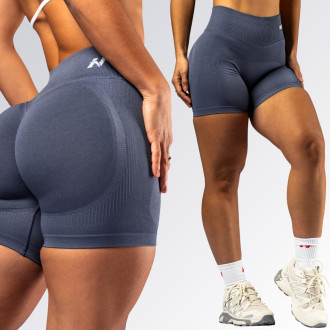 NEBBIA - High-waist push-up šortky POWER 893 (grey)