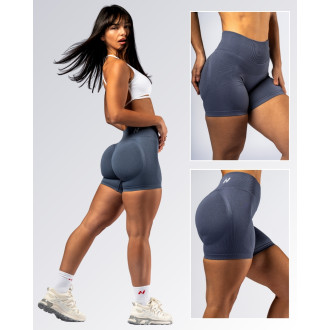 NEBBIA - High-waist push-up šortky POWER 893 (grey)