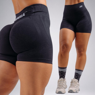 NEBBIA - Extra push-up šortky PRIMAL 857 (BLACK)