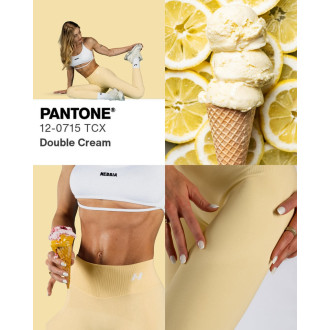 NEBBIA - Tvarujúce push-up legíny s vysokým pásom ICE CREAM 888 (yellow)
