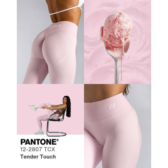 NEBBIA - Tvarujúce push-up legíny s vysokým pásom ICE CREAM 888 (pink)