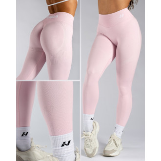 NEBBIA - Tvarujúce push-up legíny s vysokým pásom ICE CREAM 888 (pink)
