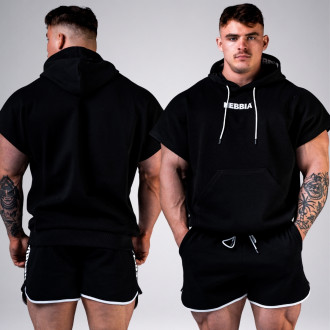 NEBBIA - Pánsky rag top HERO 297 (black)