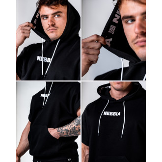 NEBBIA - Pánsky rag top HERO 297 (black)
