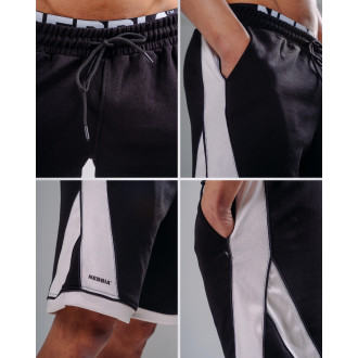 NEBBIA - Pánske tréningové šortky PRIMAL 877 (black)