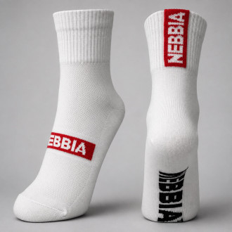 NEBBIA - Ponožky klasické unisex 103 (white)