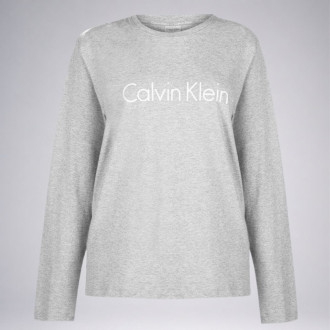 Calvin Klein - Dámske tričko s dlhým rukávom (sivá) QS6164E-020