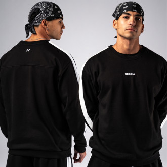 NEBBIA - Pánska mikina POWER 903 (black)