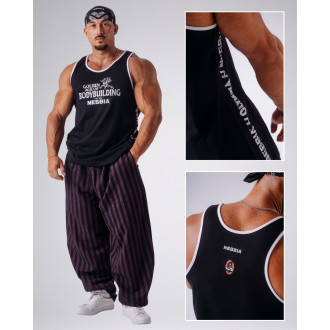 NEBBIA - Pánske tielko Olympia 948 (black)