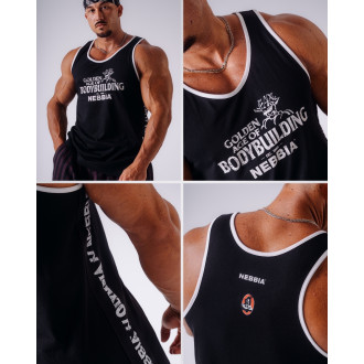 NEBBIA - Pánske tielko Olympia 948 (black)