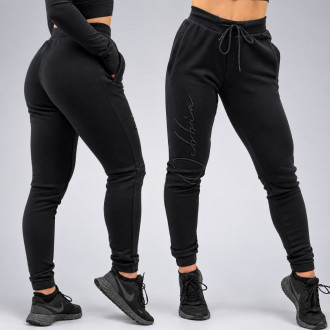 NEBBIA - Dámske voľné tepláky 846 (black)