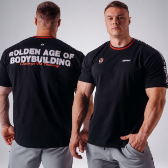 NEBBIA - Pánske tričko OLYMPIA 942 (black)